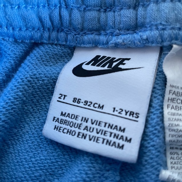 Nike Toddler Dark Blue/Light Blue Shorts - Picture 3 of 4